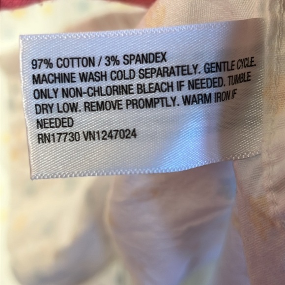 Goodfellow Shirt Mens White Stars Geometric Short Sleeve Collared Button Down XL - Picture 7 of 11